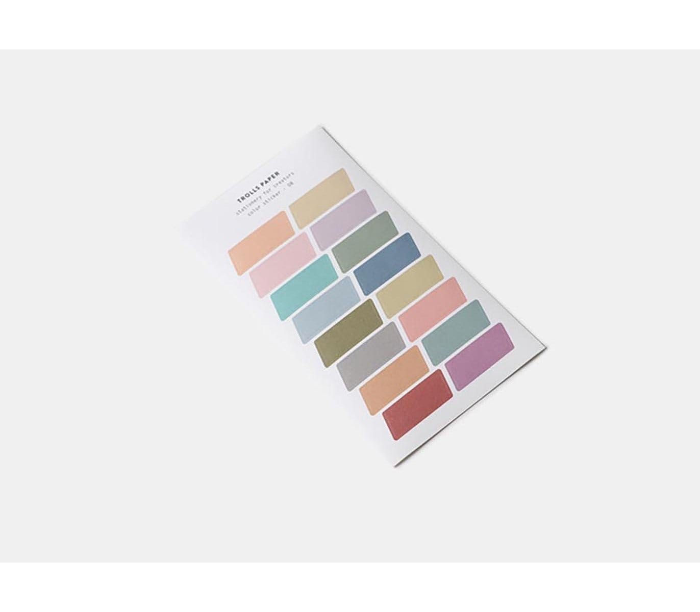 Trolls Paper Stickers Stickers Colors 10