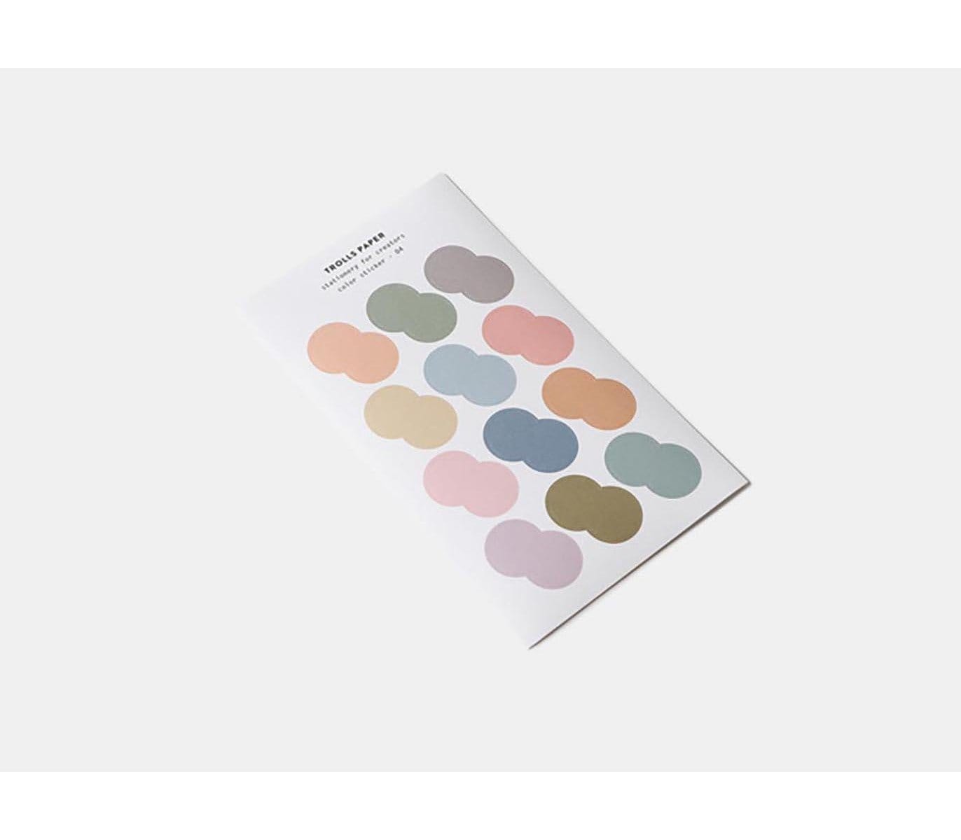 Trolls Paper Stickers Stickers Colors 10