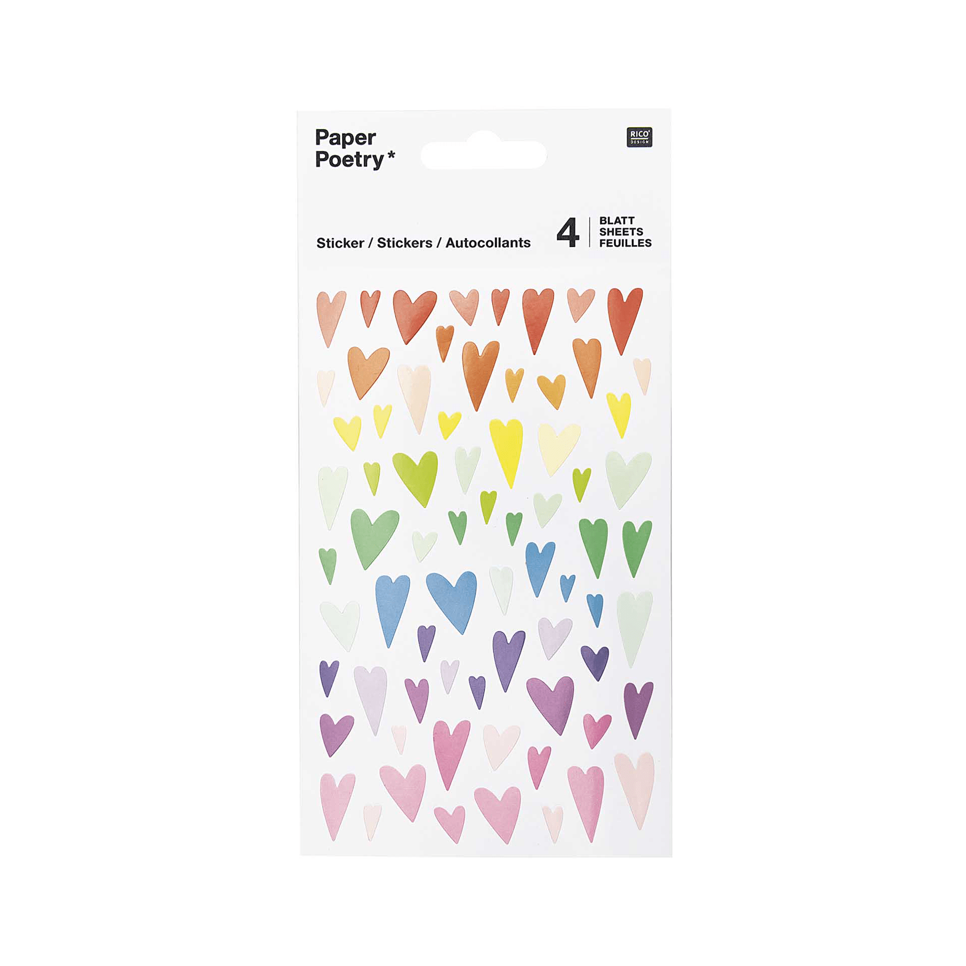 Rico Design Stickers Stickers Hearths small