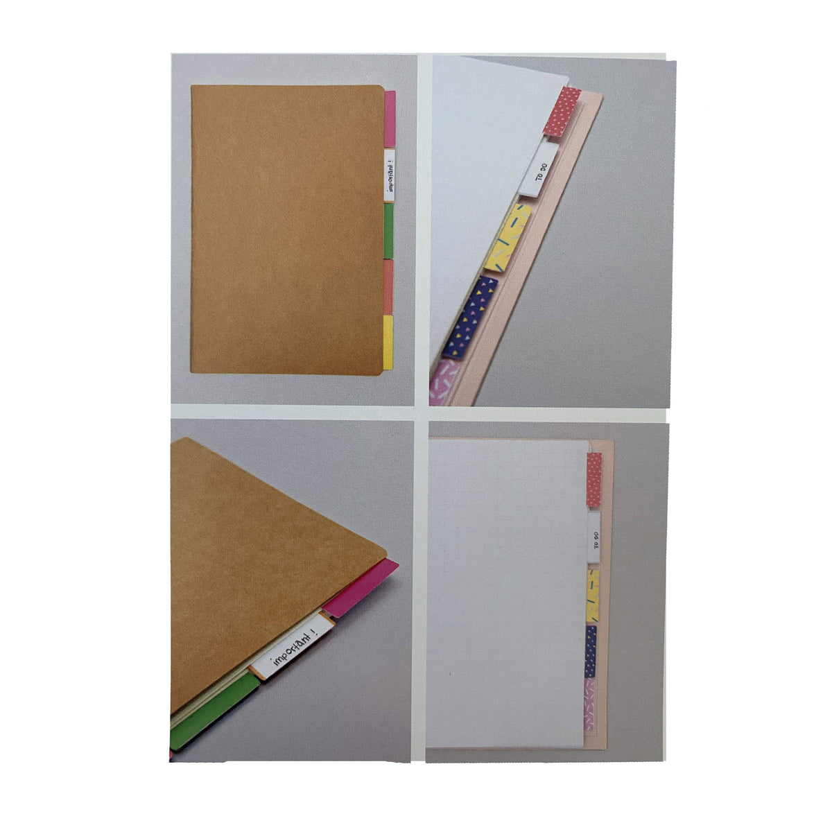 Editable Index Sticker Index Stickers for Bullet Journal and Agenda – SayPaper