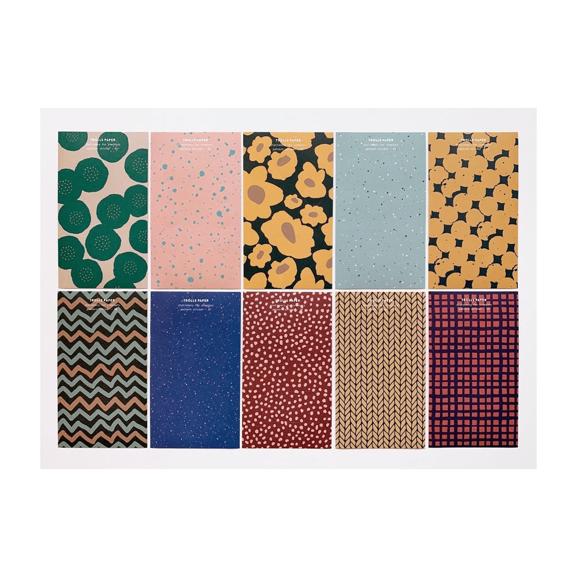 Trolls Paper Stickers Stickers Pattern 10