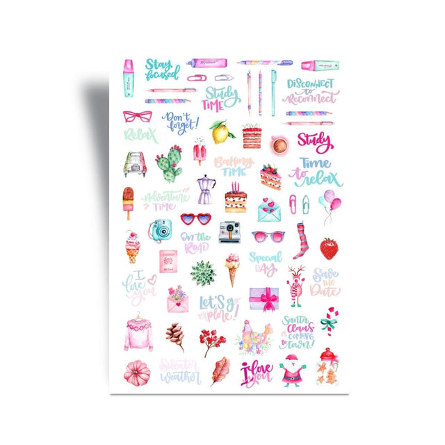 Very Wonder Stickers Stickers Planning colorfull