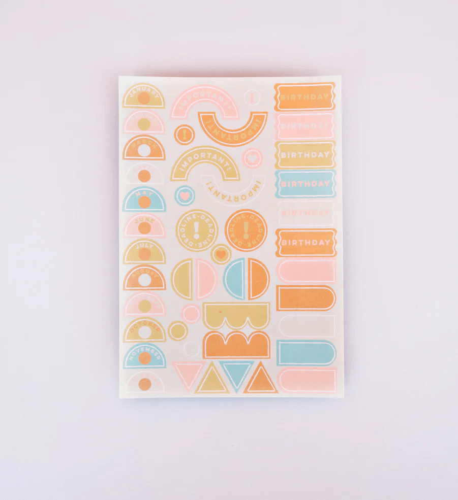 The Completist Stickers Stickers Set Beacon