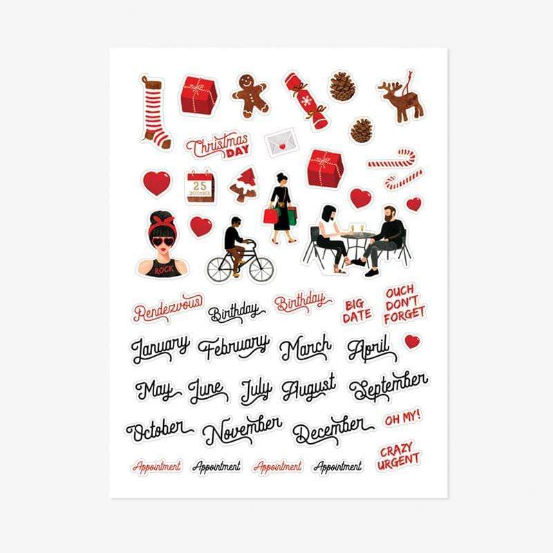 All The Way To Say Stickers Stickers Set Jungle&Love