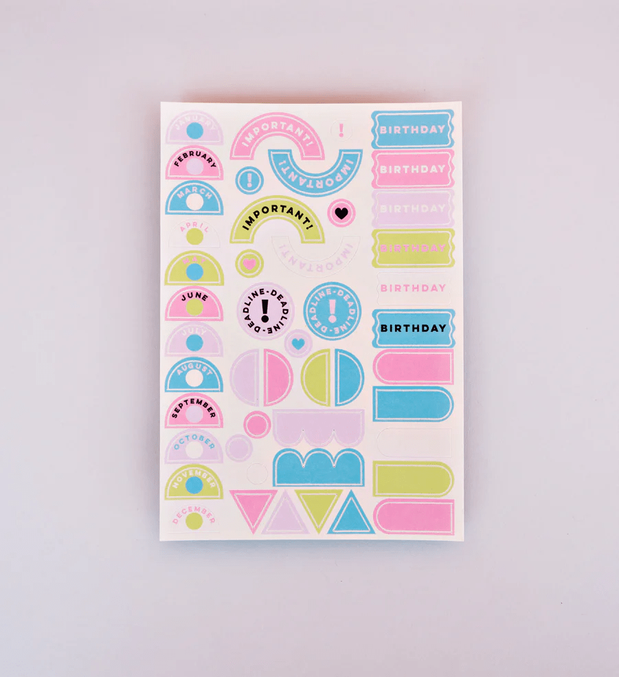 The Completist Stickers Stickers Set Ludlow