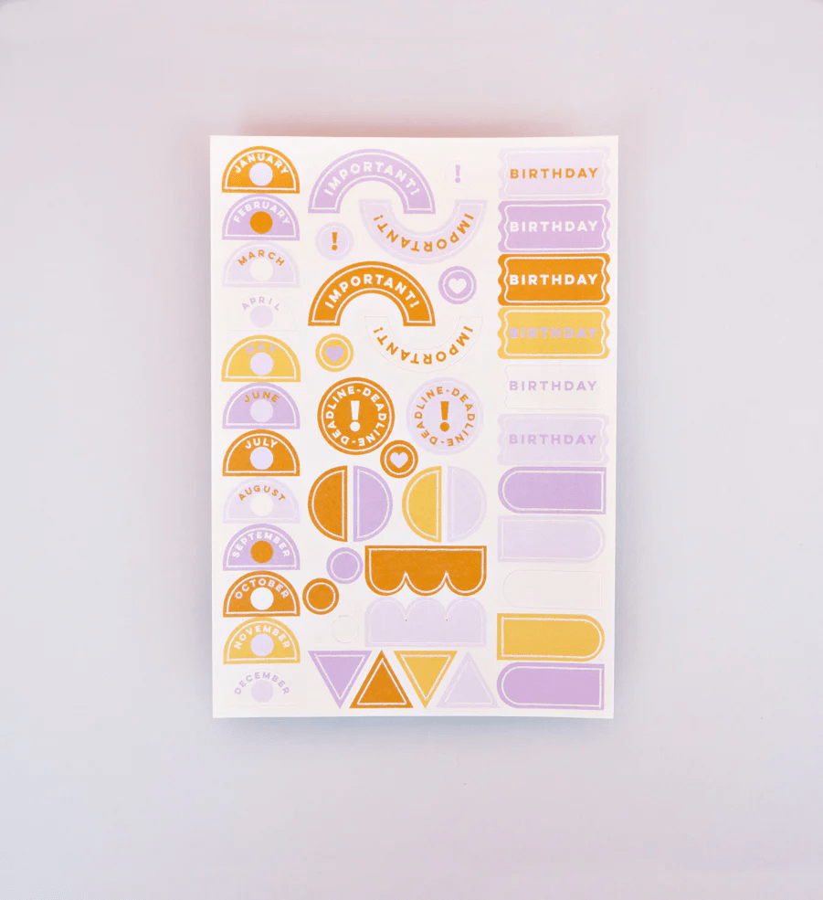 The Completist Stickers Stickers Set Orchard