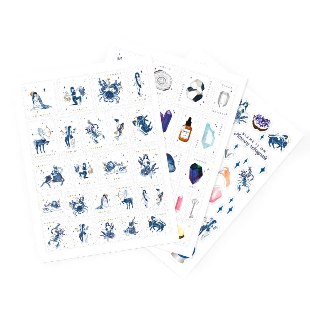 All The Way To Say Stickers Stickers Set Spiritual Staff