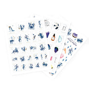 All The Way To Say Stickers Stickers Set Spiritual Staff