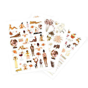 All The Way To Say Stickers Stickers Set Women's Word