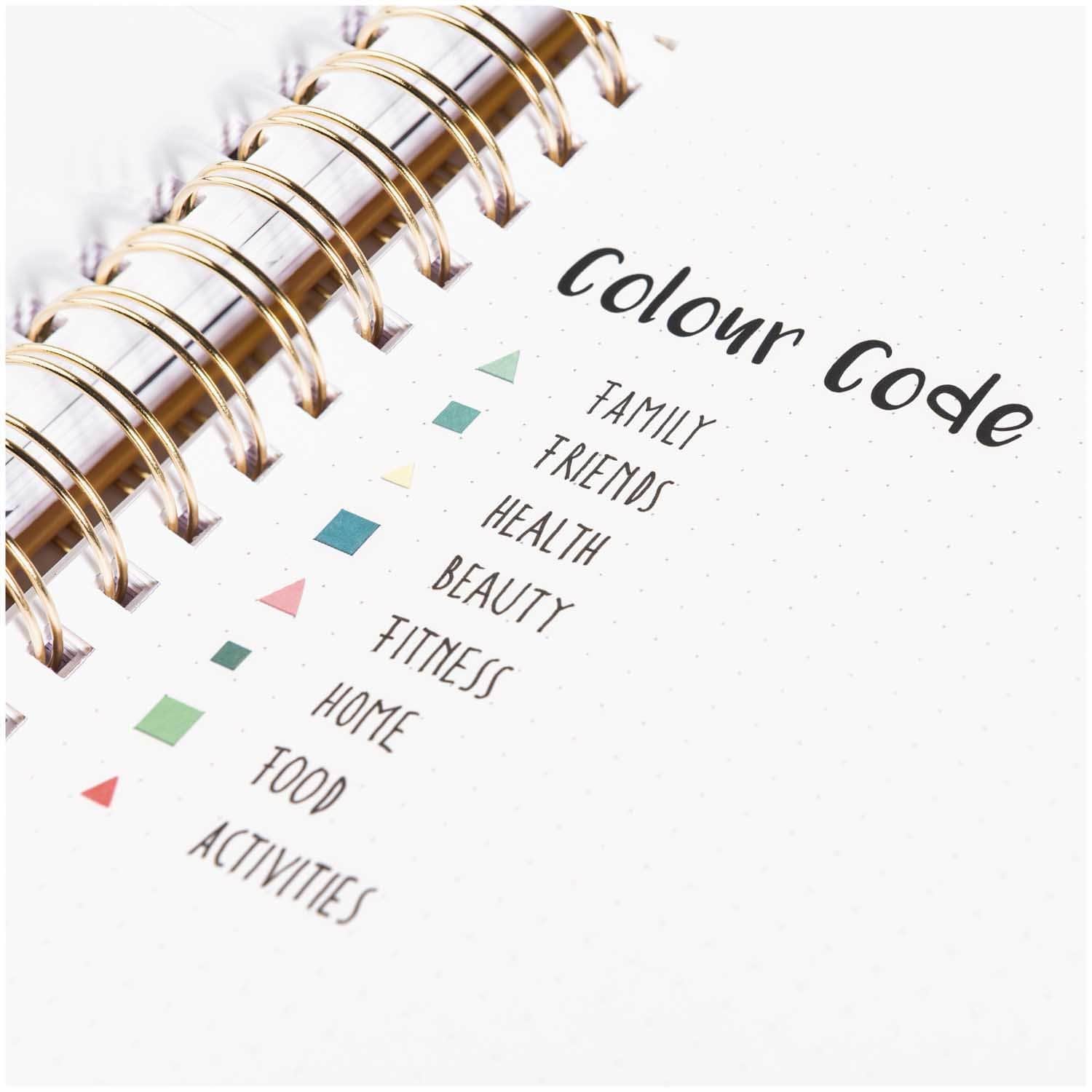 Rico Design Stickers Stickers Triangoli e Quadrati per Bullet Journal