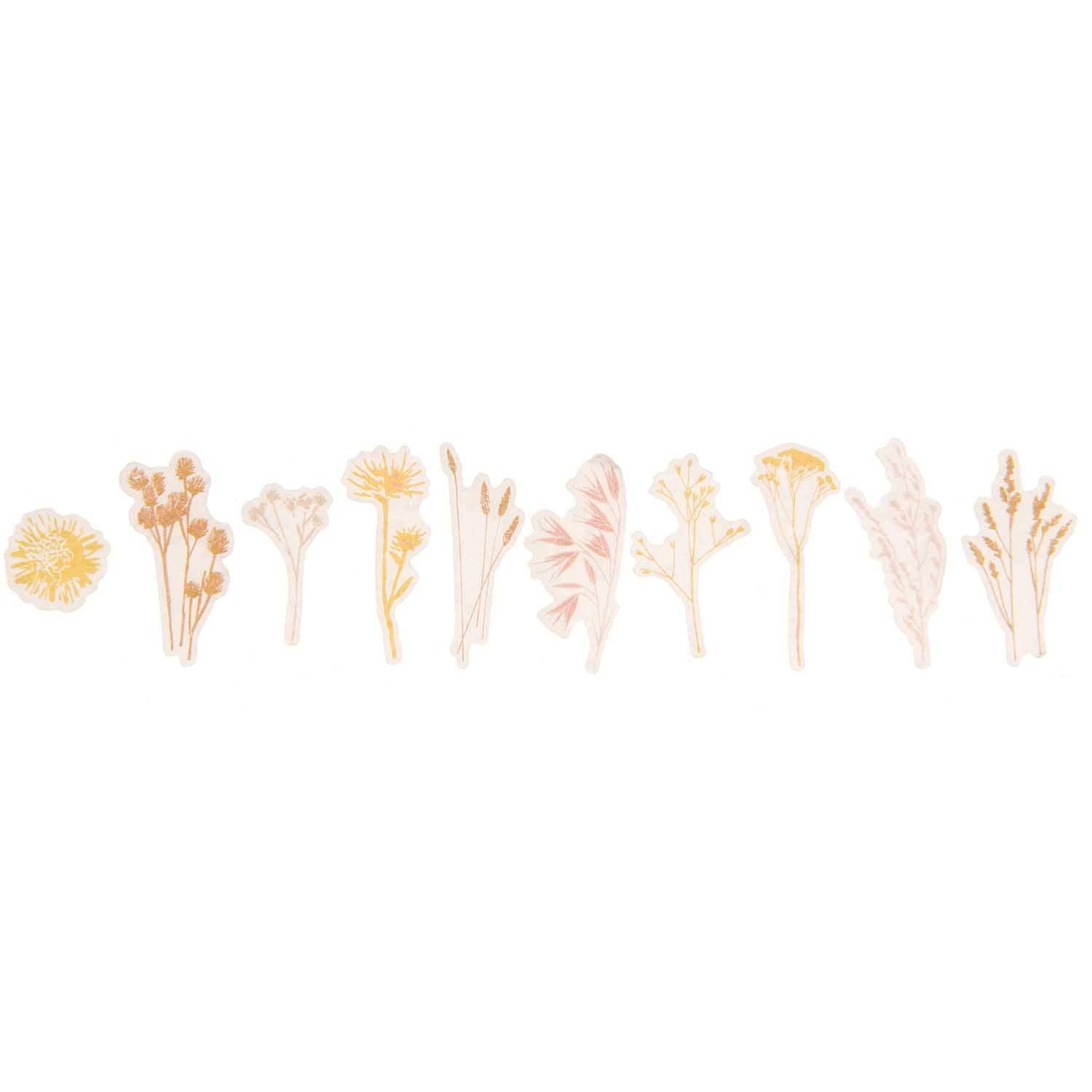 Rico Design Stickers Washi Stickers Flowers