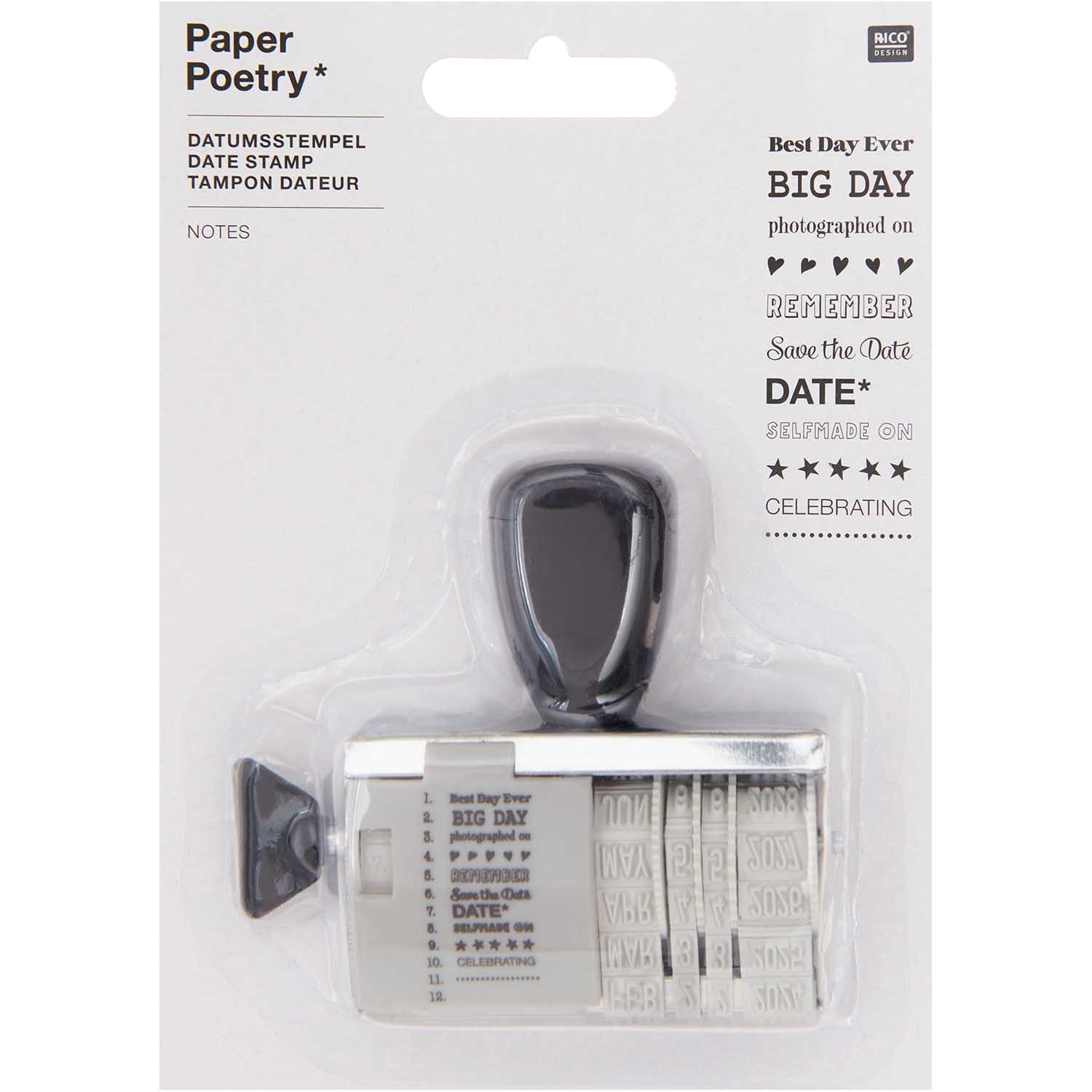 Rico Design Timbri Date Stamp