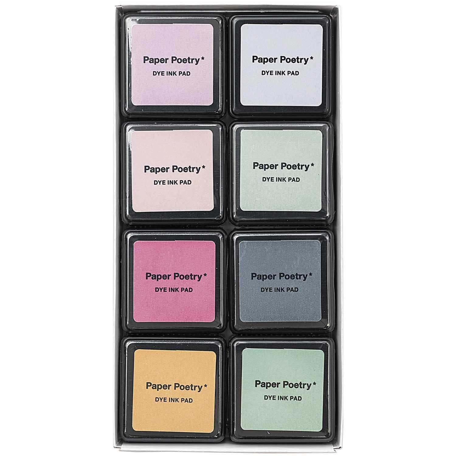 Rico Design Timbri Set di tamponi colorati per timbri - Smoky colors
