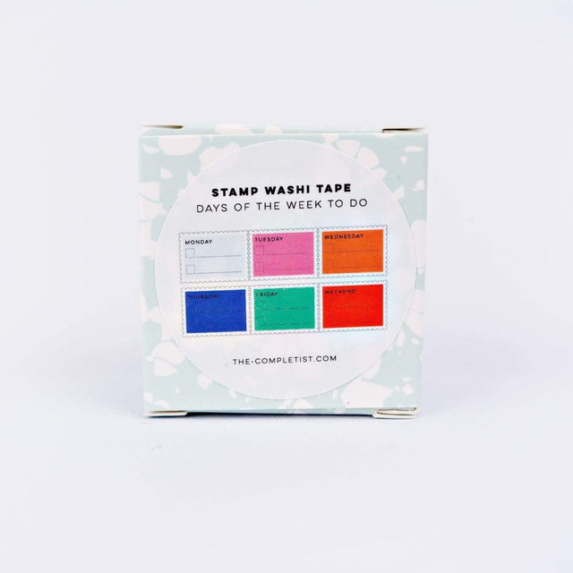 The Completist Washi Tape Washi Tape Days of the Week To Do
