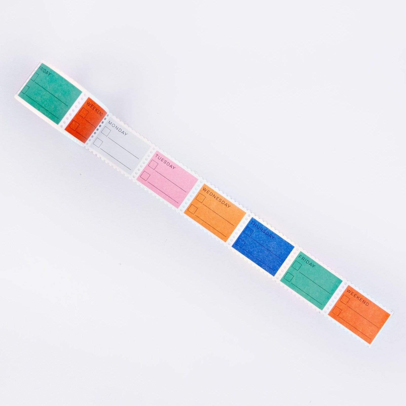 The Completist Washi Tape Washi Tape Days of the Week To Do