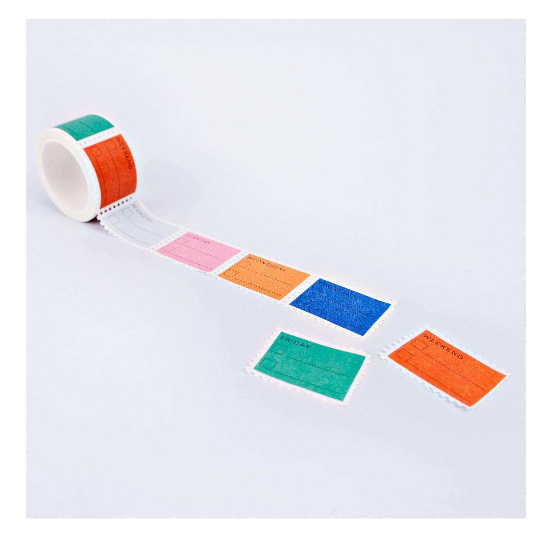 The Completist Washi Tape Washi Tape Days of the Week To Do