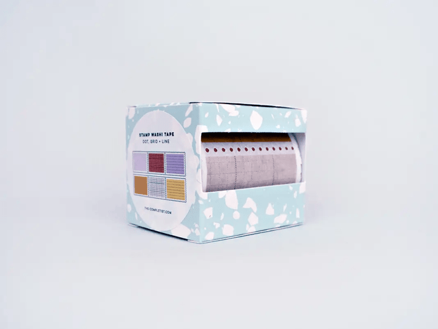 The Completist Washi Tape Washi Tape Maxi Dots Grid & Lines
