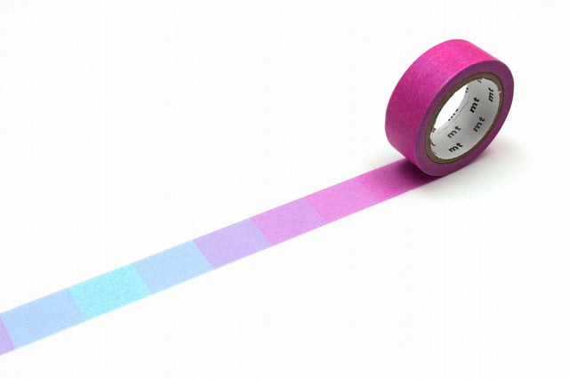 mt Washi Tape Washi tape Mt - Fluorescent Gradation Pink&Blue