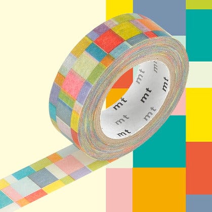 mt Washi Tape Washi tape Mt - Mosaic Bright