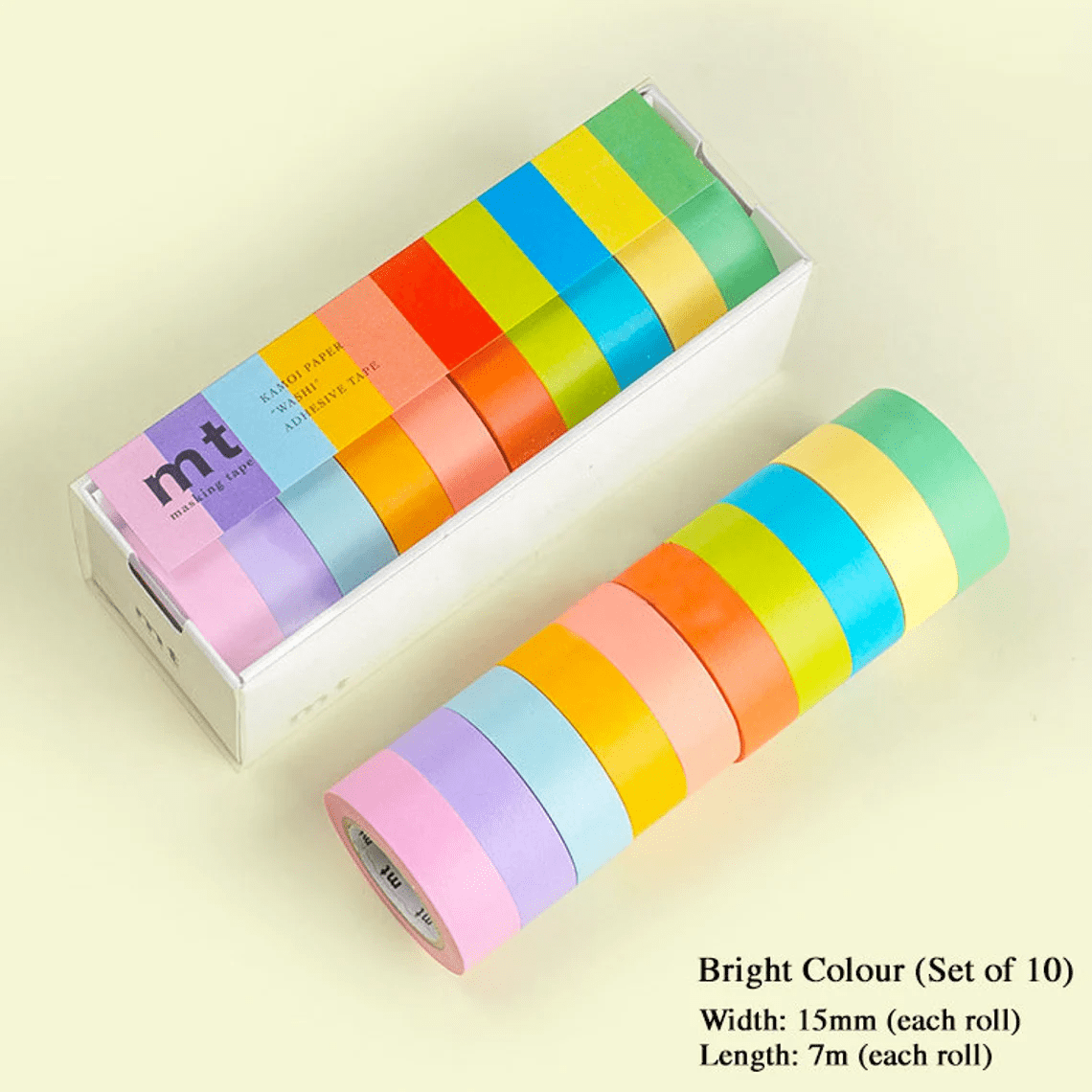 mt Washi Tape Washi Tape Mt - set da 10 - Light Colors