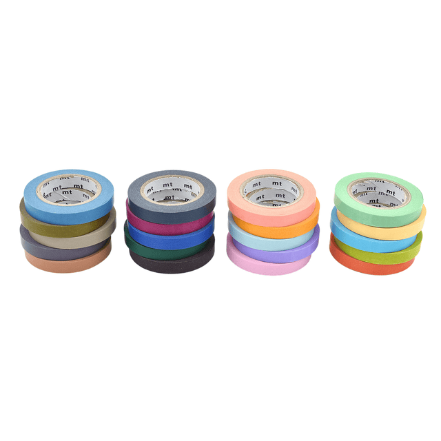 mt Washi Tape Washi Tape Mt - set da 20 slim - 20 colors
