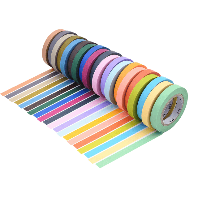 mt Washi Tape Washi Tape Mt - set da 20 slim - 20 colors