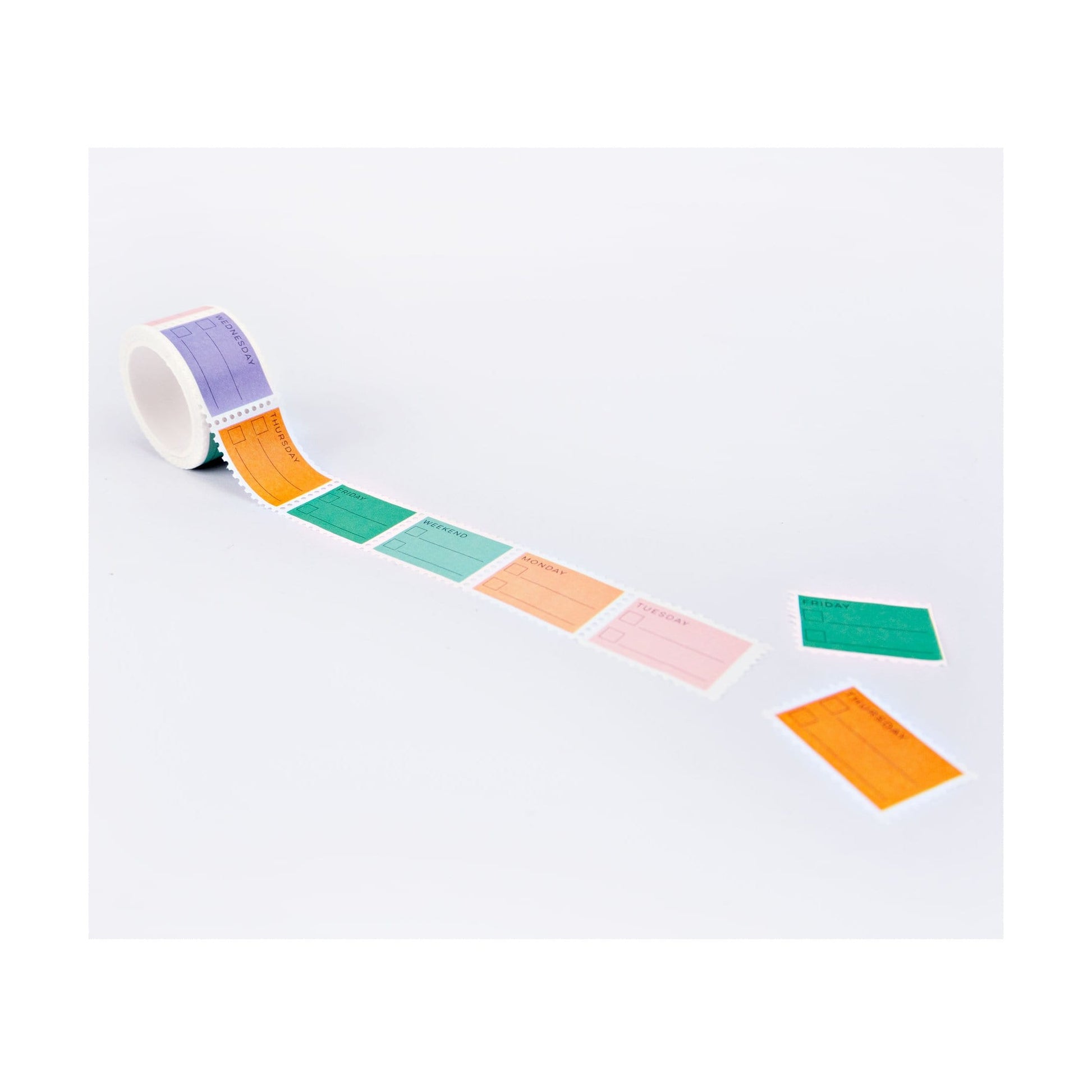 The Completist Washi Tape Washi Tape Pastel Days of the Week