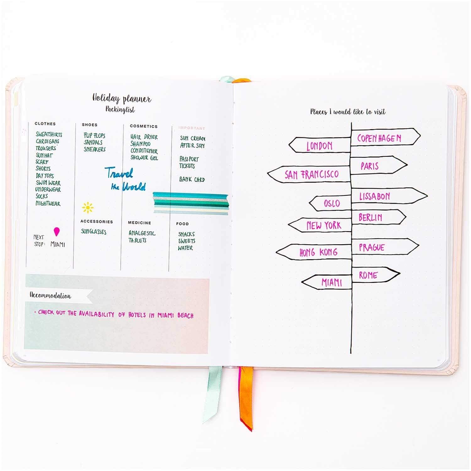 Rico Design Washi Tape Washi tape per bullet - Mesi dell'anno