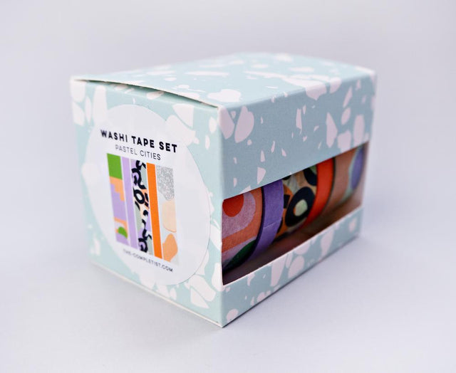 The Completist Washi Tape Washi Tape Set Pastel Cities