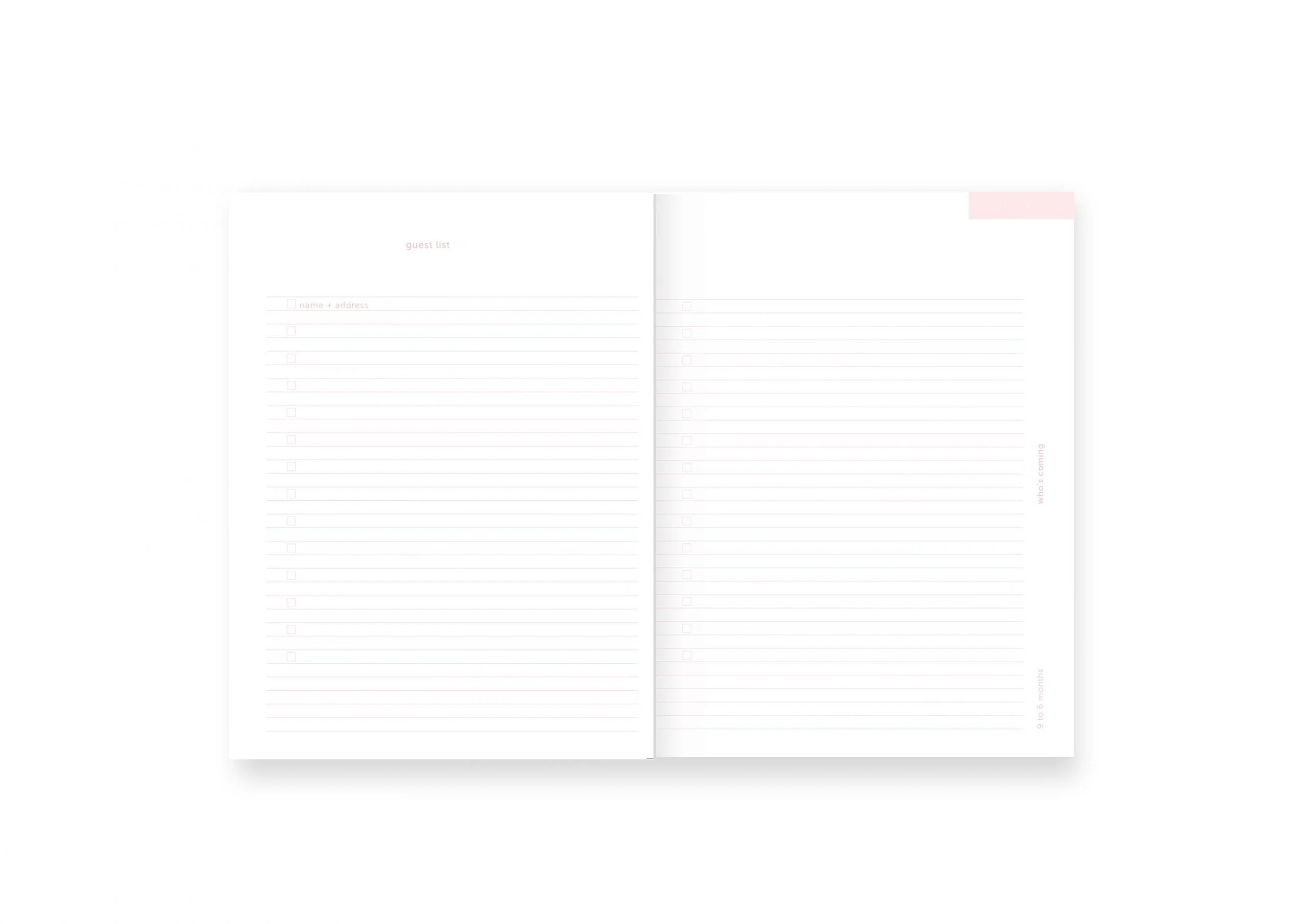 SayPaper Wedding Journal